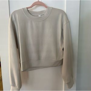 Lululemon softstreme crop crewneck